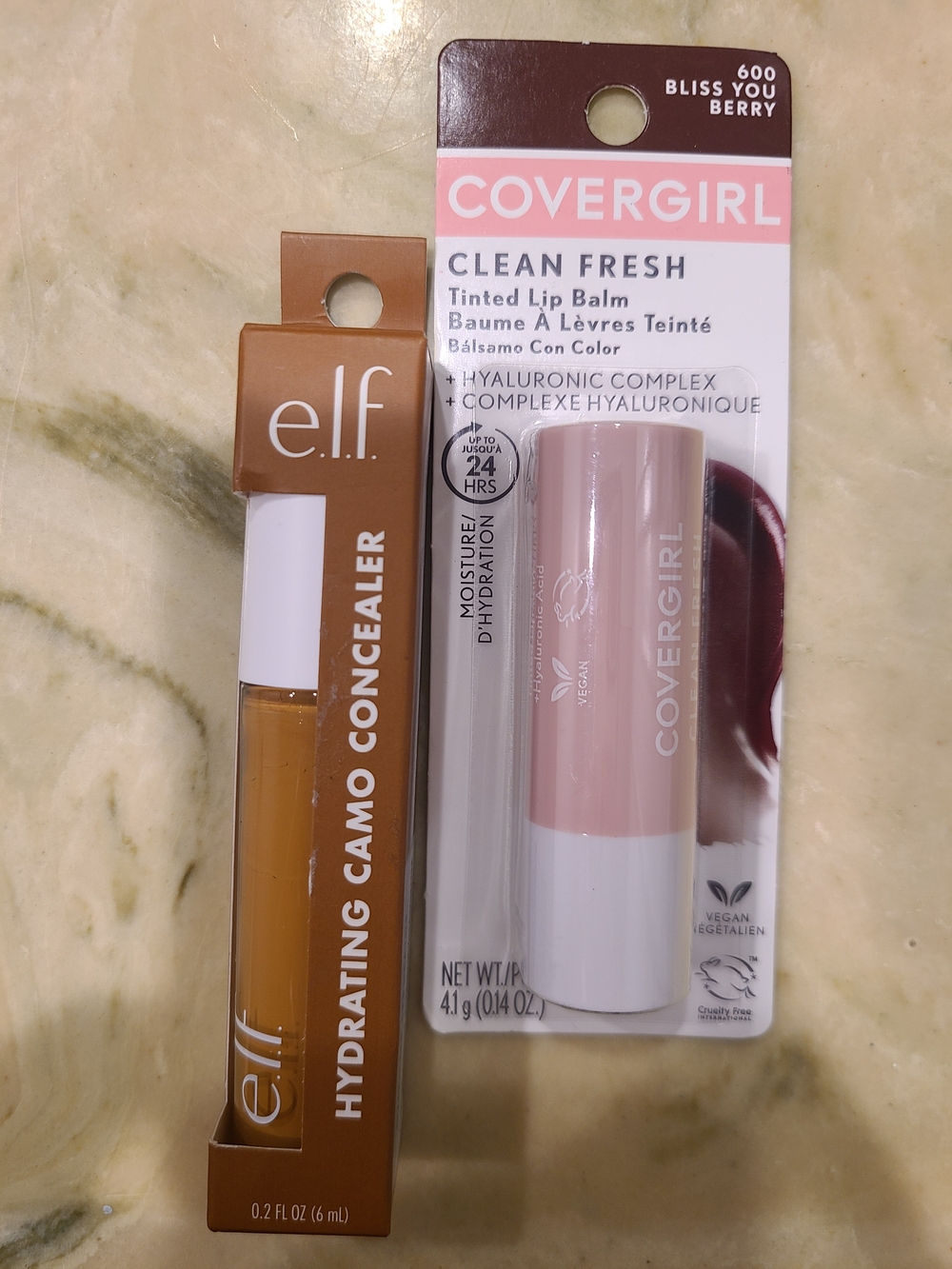 Concealer And Tinted Lip Balm